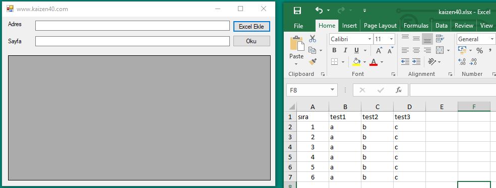 Import Excel to Datagrid